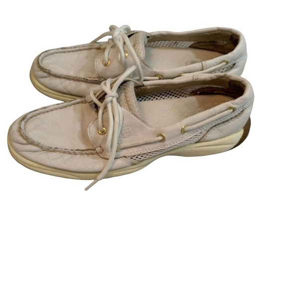 Skechers Shoes - Sketcher Shoes Womens Size 7.5 9772872 White Leather Lace Up Comfort